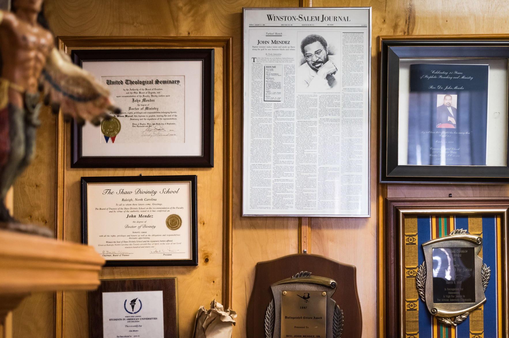 The Rev. John Mendez Retiring from Emmanuel Baptist